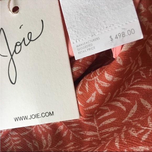 JOIE Hacinthia Asymmetrical Silk Ruffle Dress - Picture 10 of 12